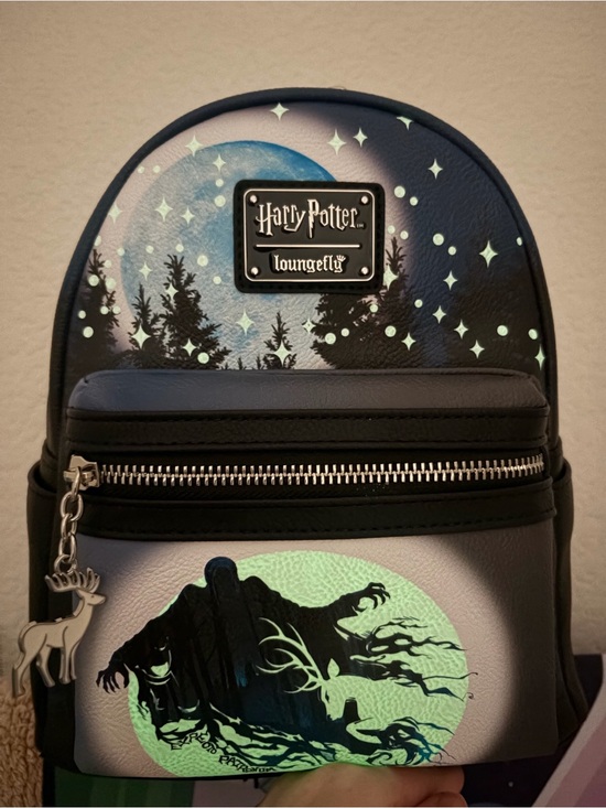 Loungefly Handbags - Loungefly Exclusive Harry Potter Forbidden Forest Glow in the Dark Mini Backpack